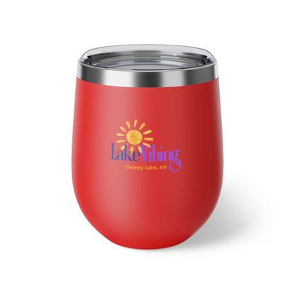 Sunset Savor, Wine Tumbler, 12oz