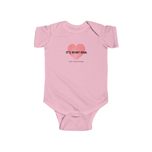 Sister Lakes IT'S IN MY DNA Infant Fine Jersey Bodysuit