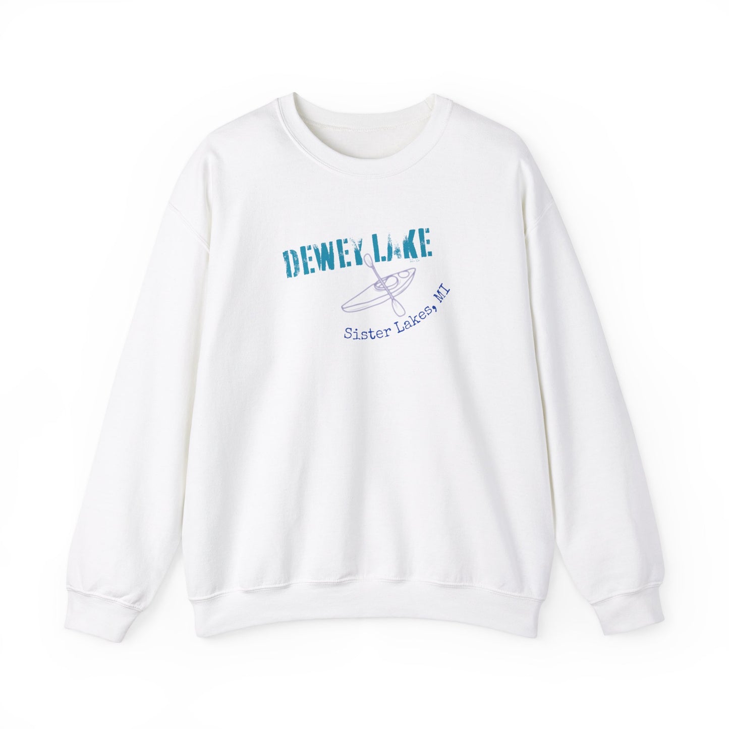 Dewey Lake Kayak Unisex Heavy Blend™ Crewneck Sweatshirt