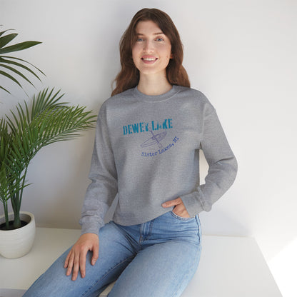 Dewey Lake Kayak Unisex Heavy Blend™ Crewneck Sweatshirt
