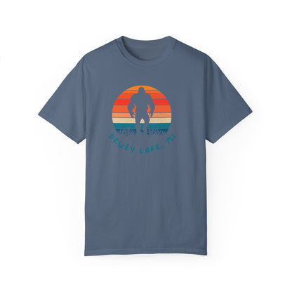 Dewey Lake Monster Unisex Garment-Dyed T-shirt