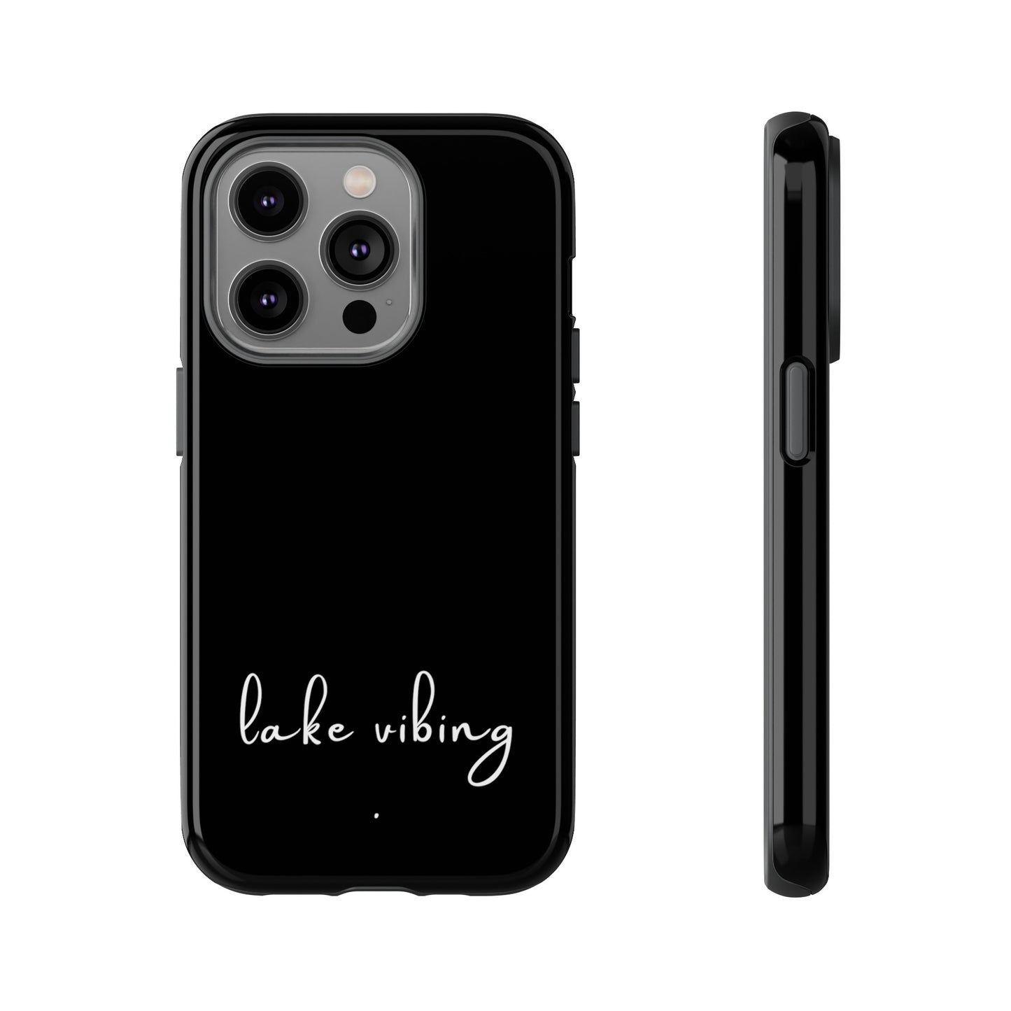 Lake Vibing (period) Tough Phone Cases