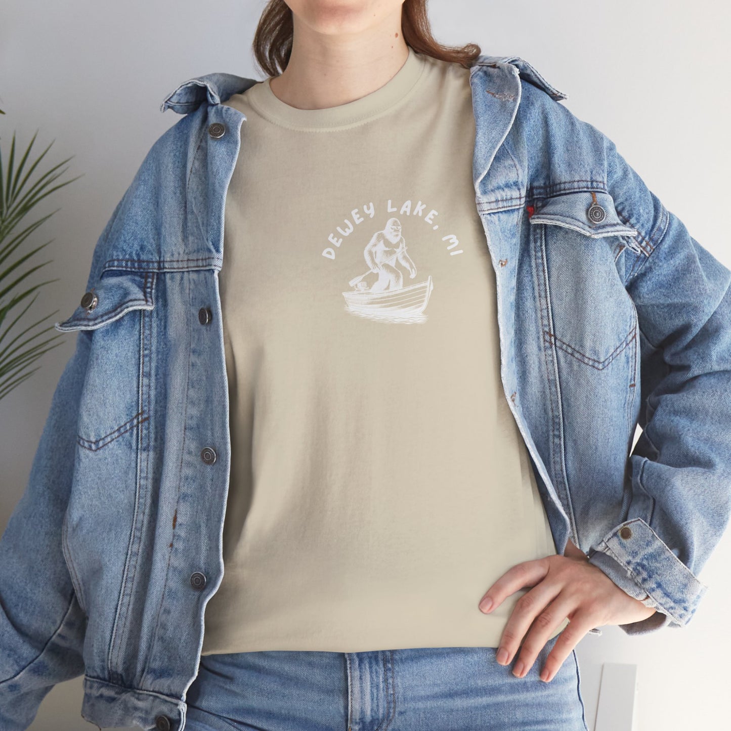 Dewey Lake Monster Unisex Heavy Cotton Tee