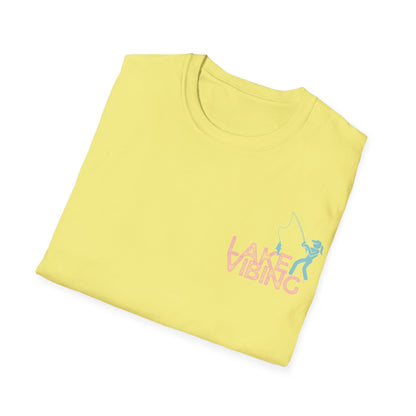 Lake Vibing Fishergirl Unisex Softstyle T-Shirt