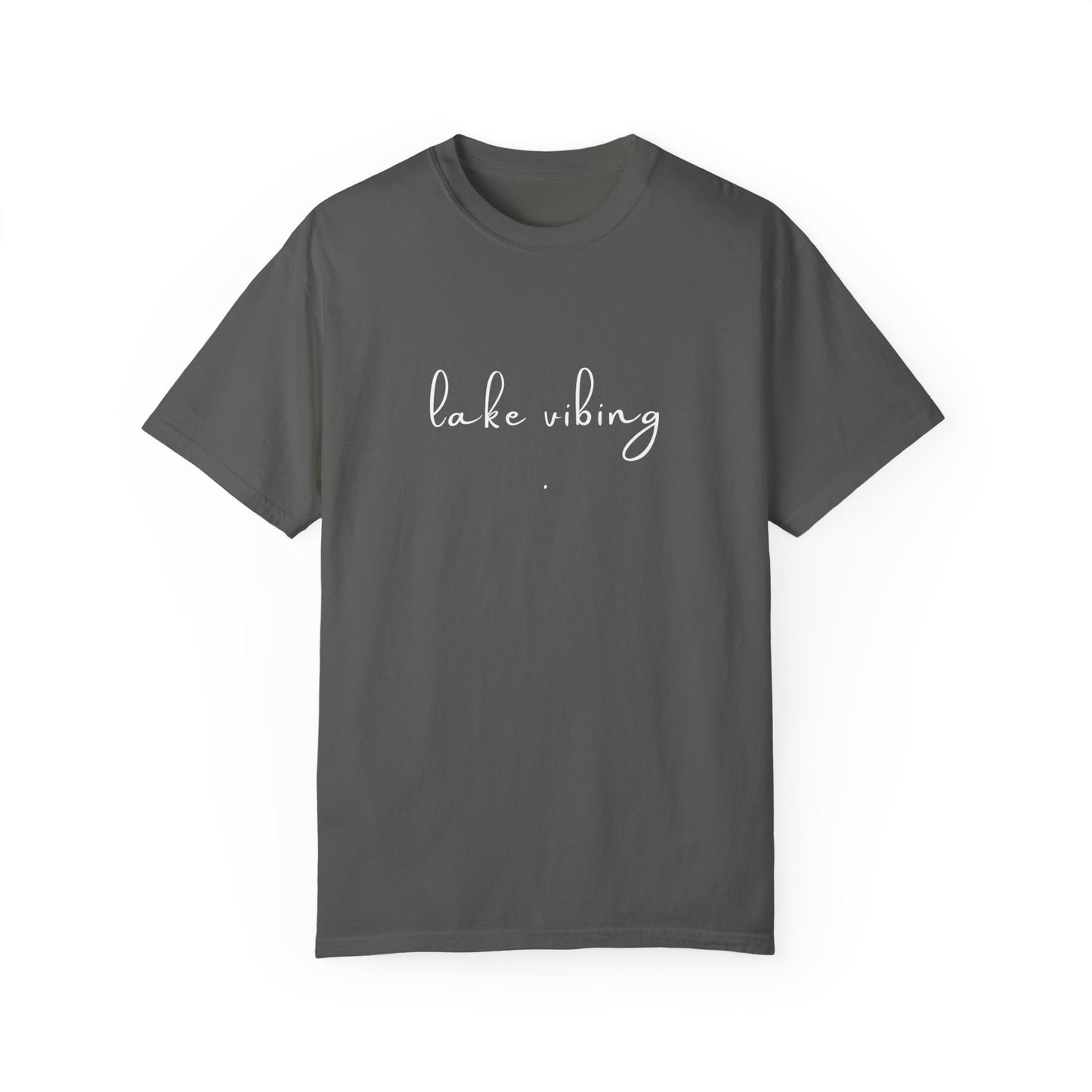 Lake Vibing (period) Unisex Garment-Dyed T-shirt