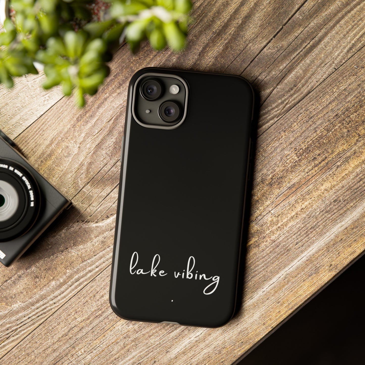 Lake Vibing (period) Tough Phone Cases