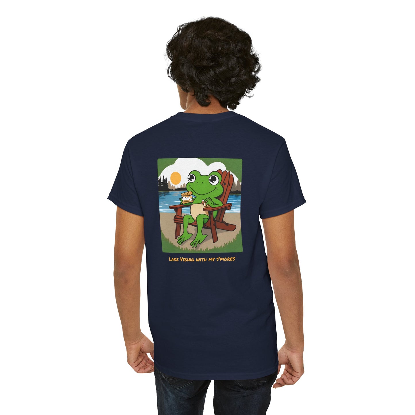 Lake Vibing w my s’mores Unisex Heavy Cotton Tee