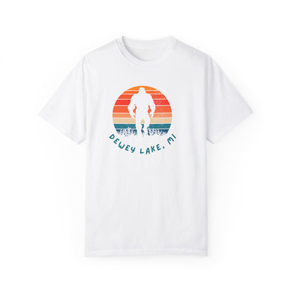 Dewey Lake Monster Unisex Garment-Dyed T-shirt