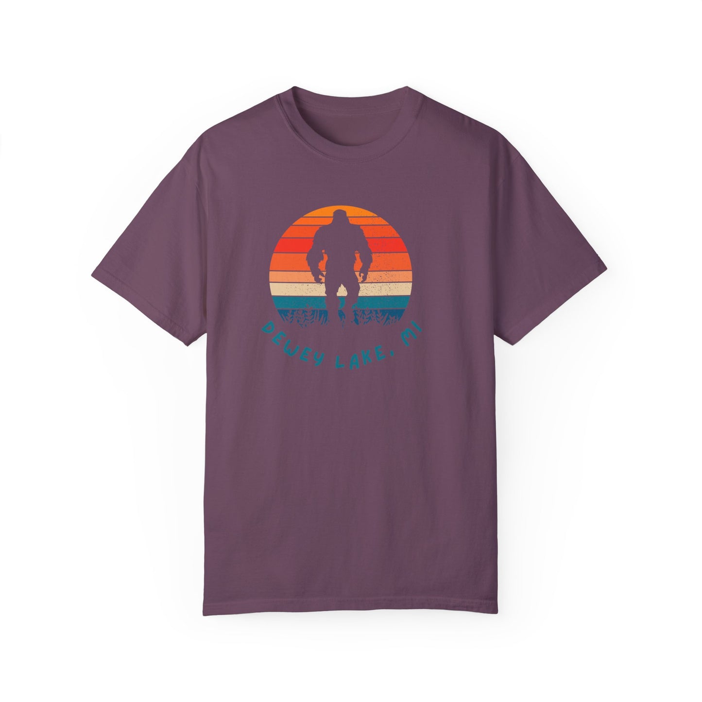 Dewey Lake Monster Unisex Garment-Dyed T-shirt