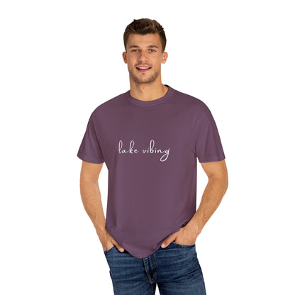 Lake Vibing Unisex Garment-Dyed T-shirt