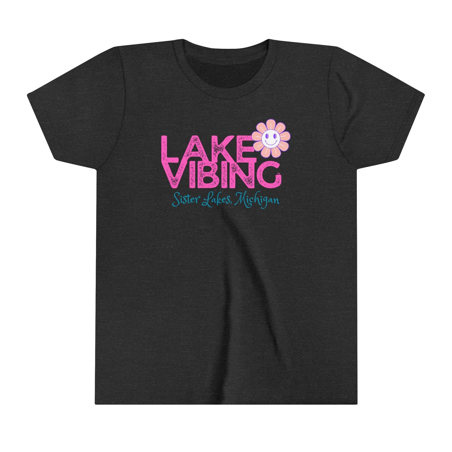 Lake Vibing Flower Power Youth T-Shirt