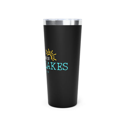 Lake Vibing Insulated Tumbler - 22oz