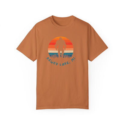 Dewey Lake Monster Unisex Garment-Dyed T-shirt