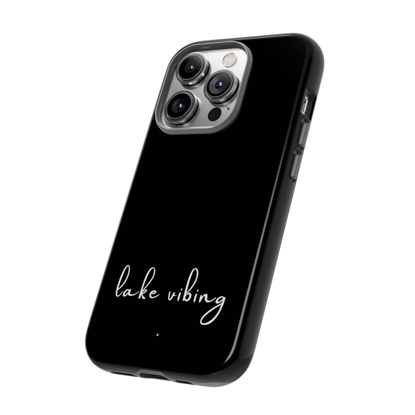 Lake Vibing (period) Tough Phone Cases