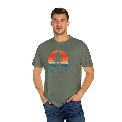 Dewey Lake Monster Unisex Garment-Dyed T-shirt