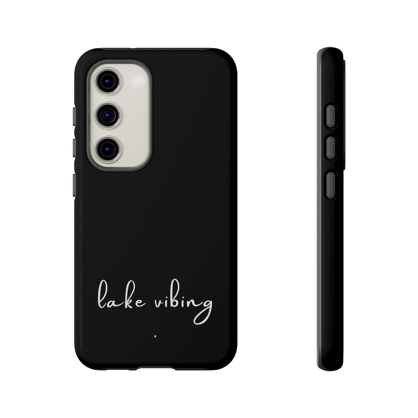 Lake Vibing (period) Tough Phone Cases