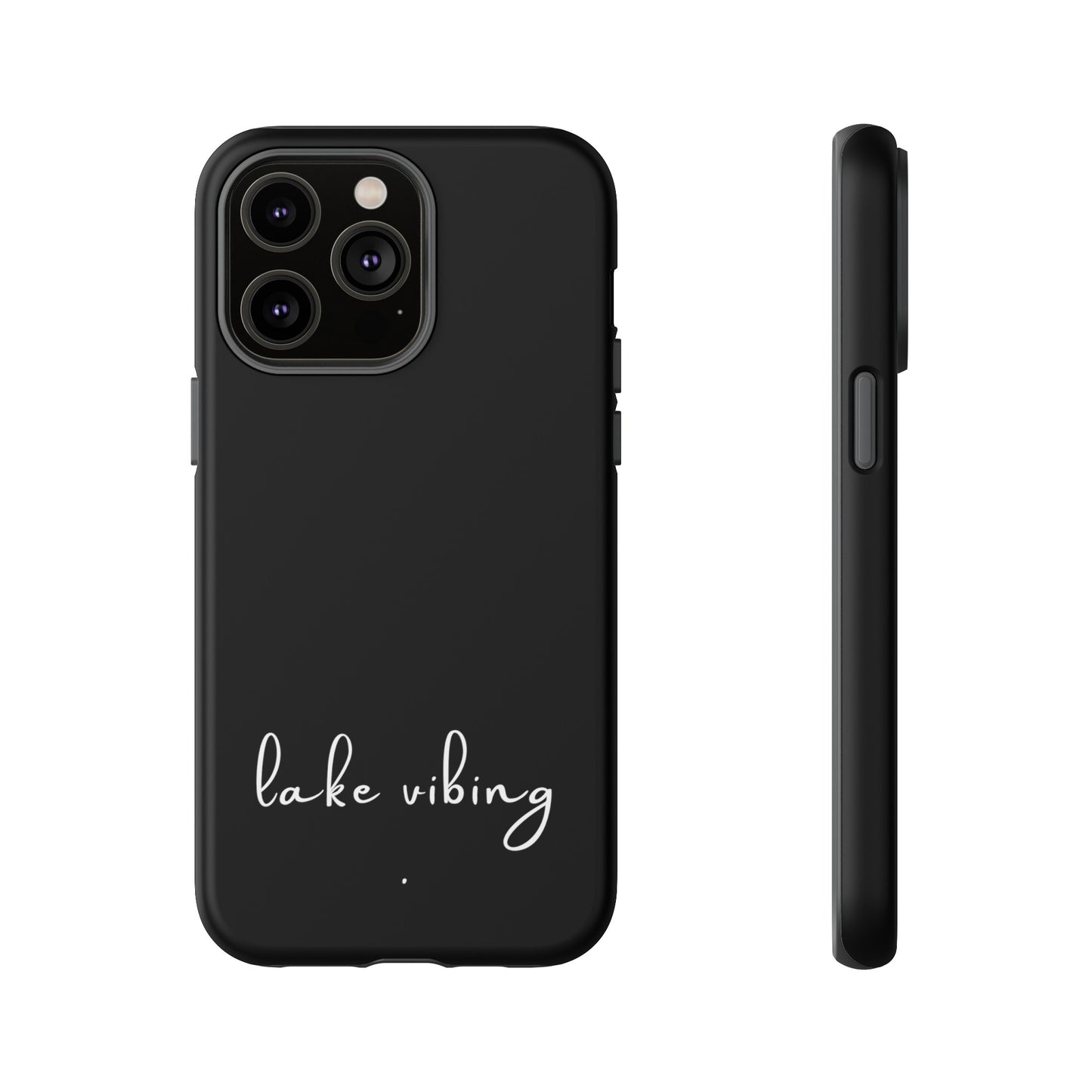 Lake Vibing (period) Tough Phone Cases