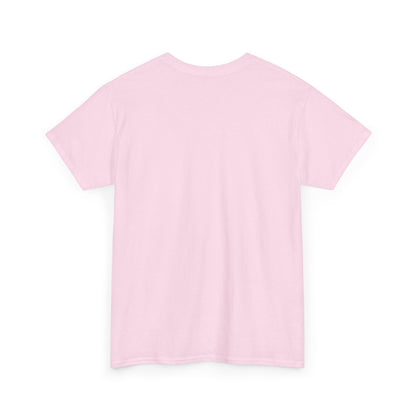 Dewey Lake Kayaker in Sister Lakes, MI Unisex Heavy Cotton Tee