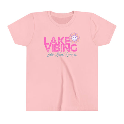 Lake Vibing Flower Power Youth T-Shirt