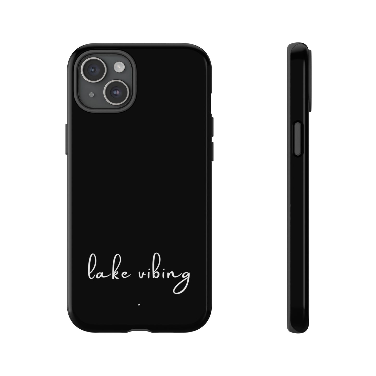 Lake Vibing (period) Tough Phone Cases