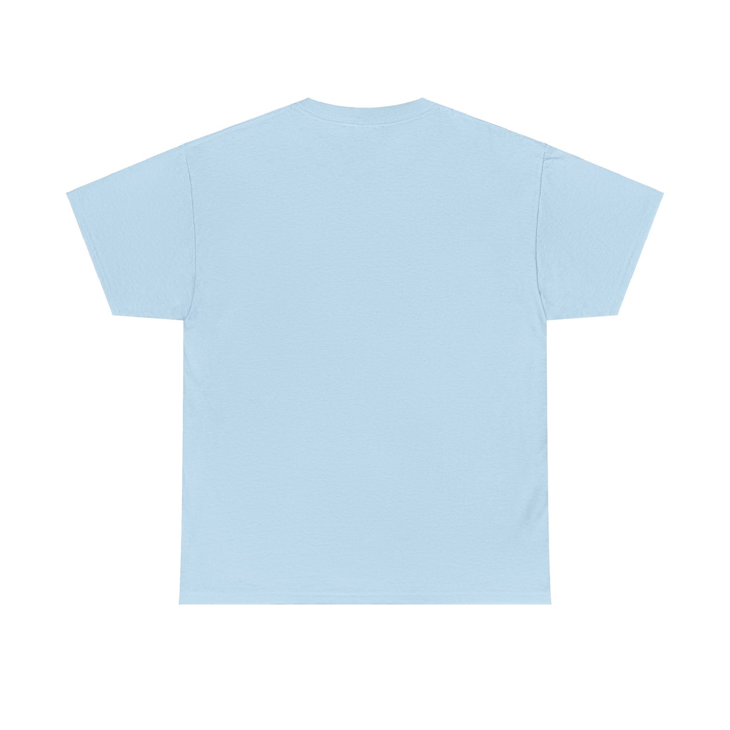 Dewey Lake Kayaker in Sister Lakes, MI Unisex Heavy Cotton Tee