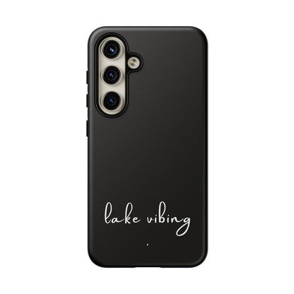 Lake Vibing (period) Tough Phone Cases