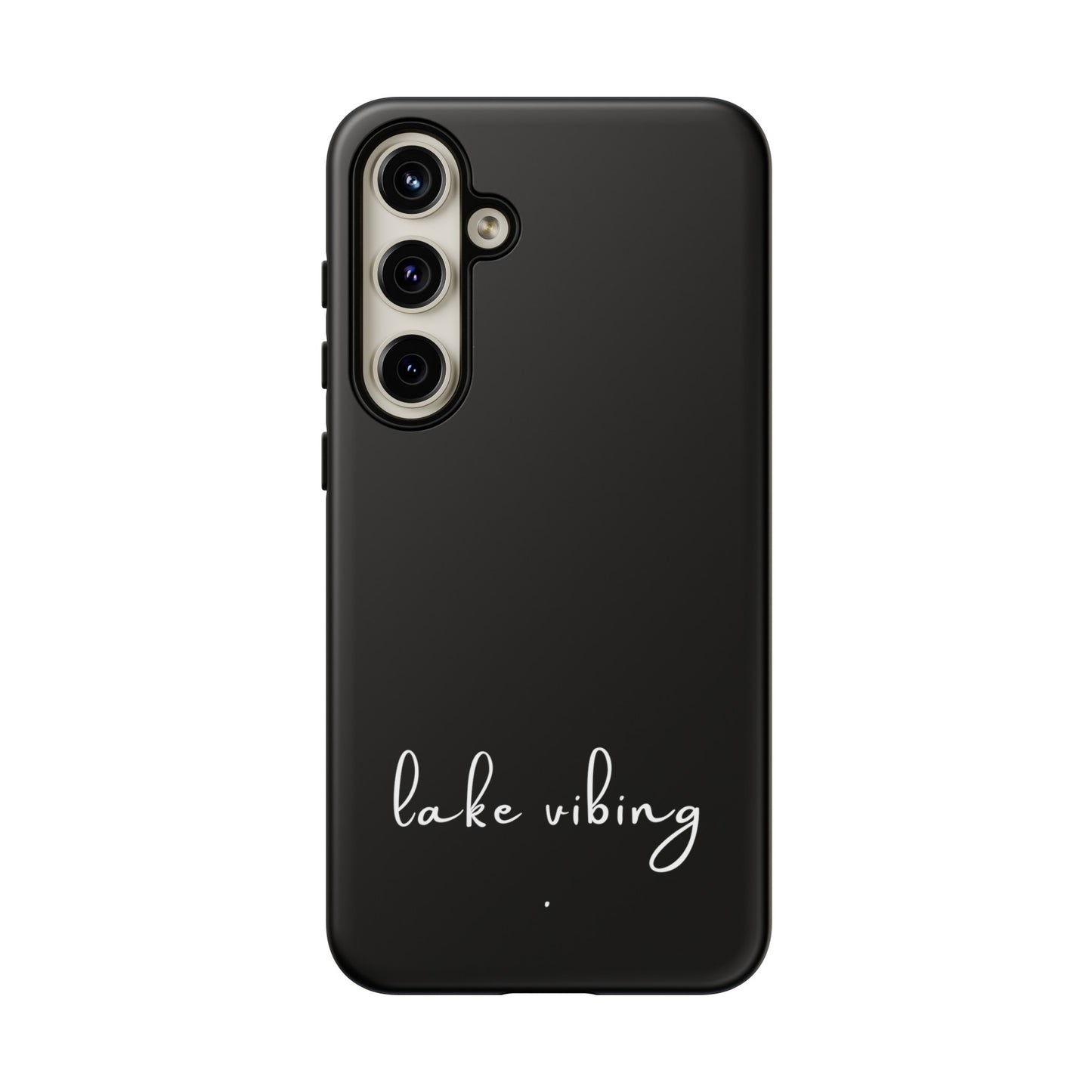 Lake Vibing (period) Tough Phone Cases