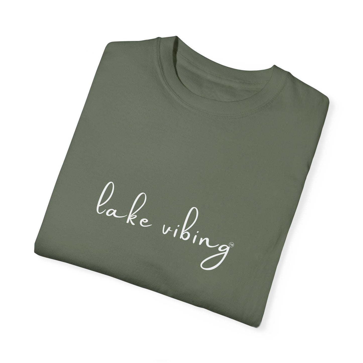 Lake Vibing Unisex Garment-Dyed T-shirt