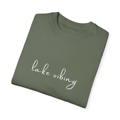 Lake Vibing Unisex Garment-Dyed T-shirt