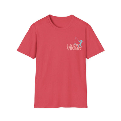 Lake Vibing Fishergirl Unisex Softstyle T-Shirt