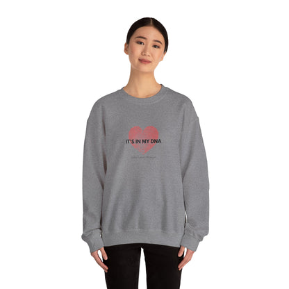 Sister Lakes IT'S IN MY DNA Unisex Heavy Blend™ Crewneck Sweatshirt