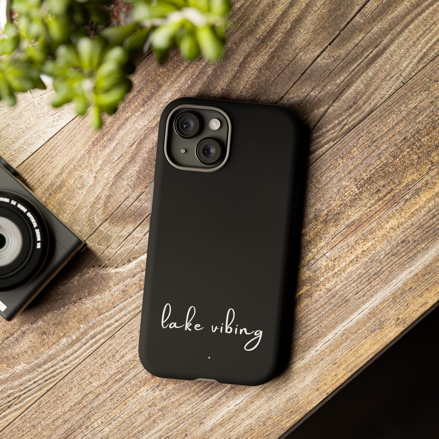 Lake Vibing (period) Tough Phone Cases
