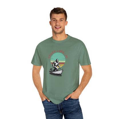 Dewey Lake Monster Unisex Garment-Dyed T-shirt