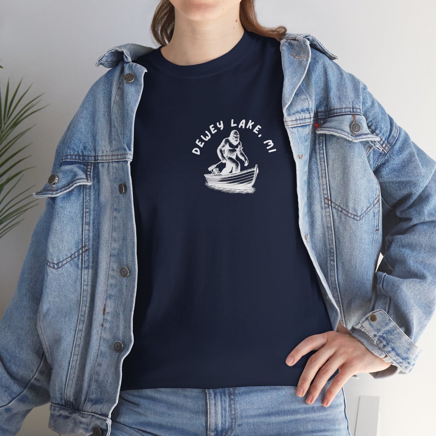 Dewey Lake Monster Unisex Heavy Cotton Tee