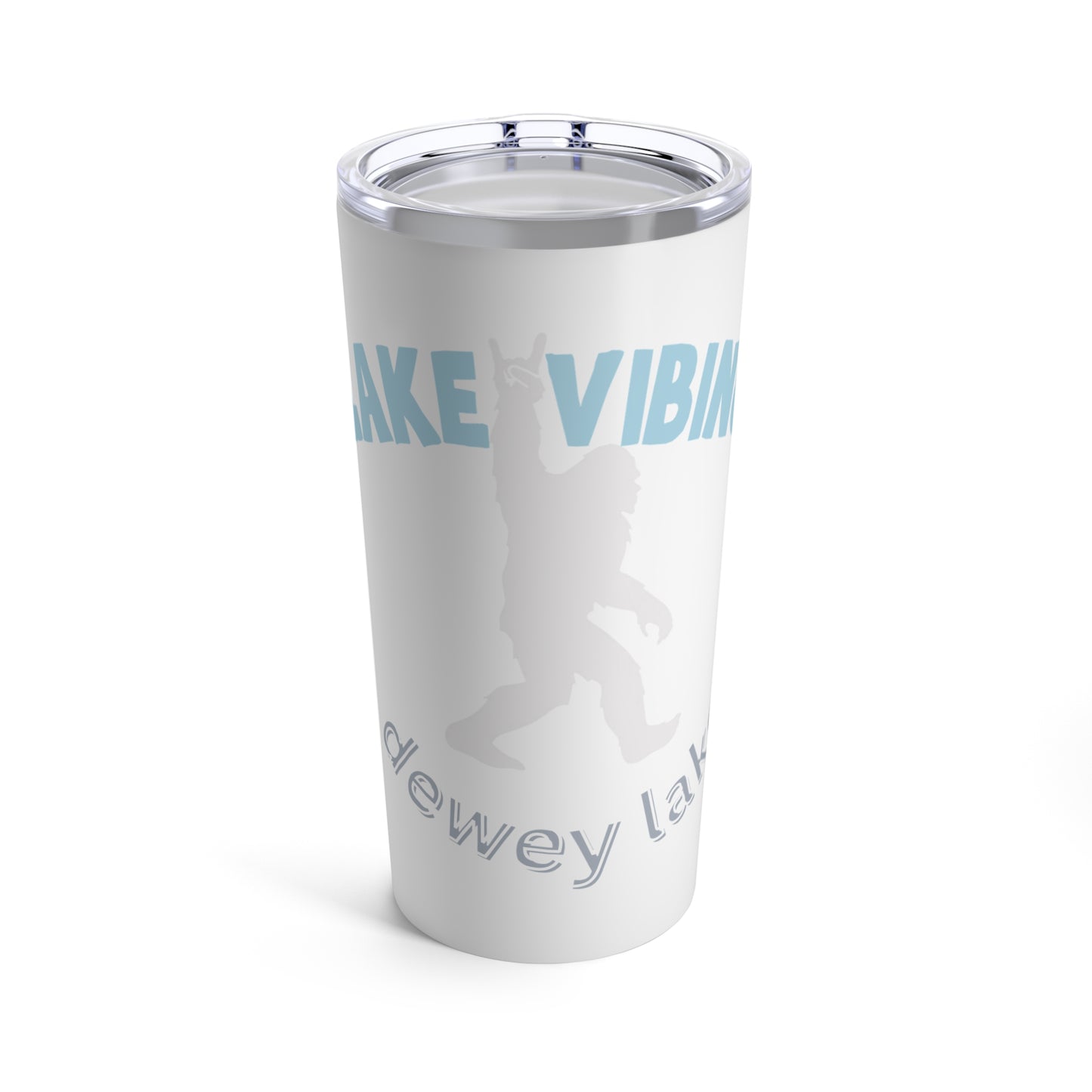 Lake Vibing with Dewey Monster Tumbler 20oz