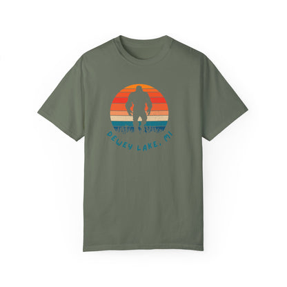 Dewey Lake Monster Unisex Garment-Dyed T-shirt