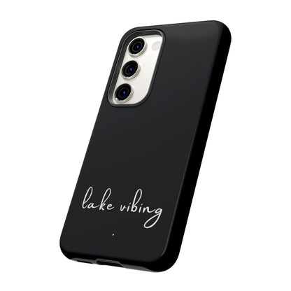 Lake Vibing (period) Tough Phone Cases