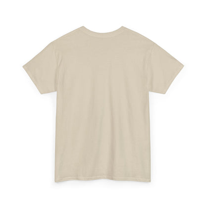 Dewey Lake Kayaker in Sister Lakes, MI Unisex Heavy Cotton Tee