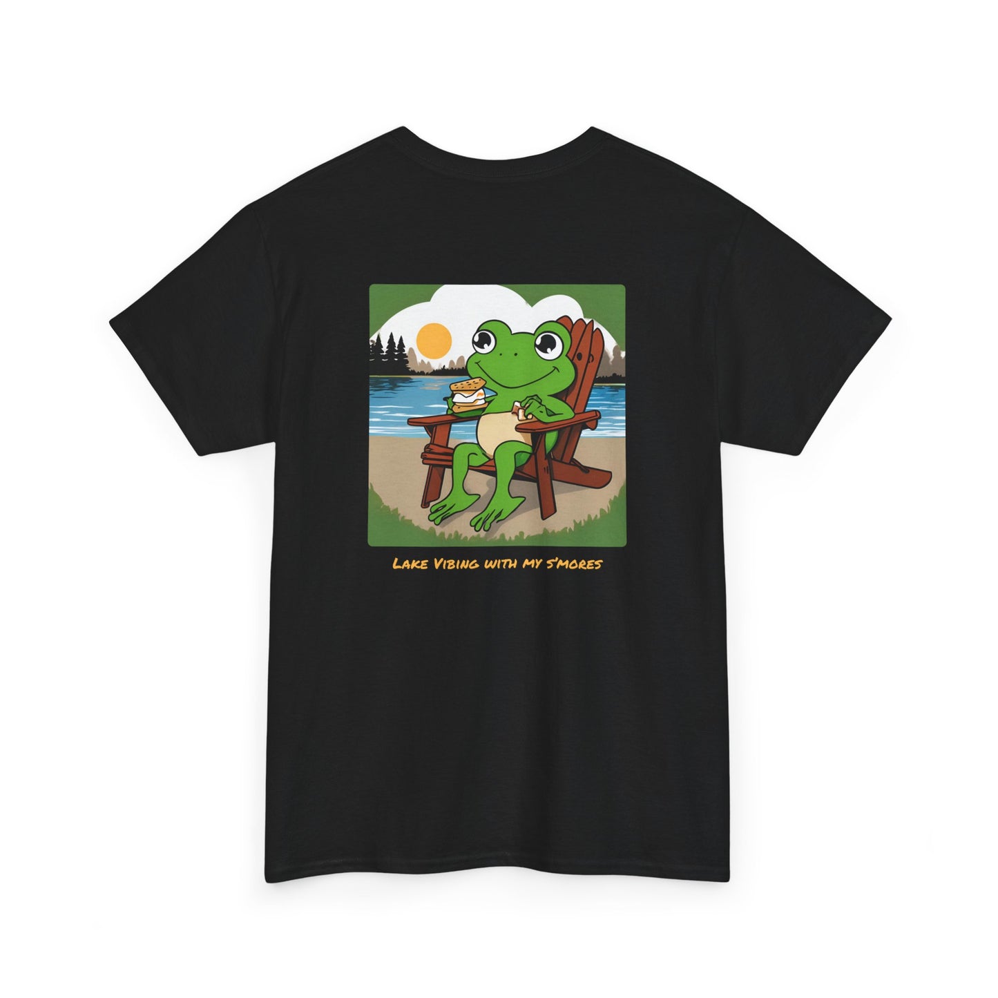 Lake Vibing w my s’mores Unisex Heavy Cotton Tee