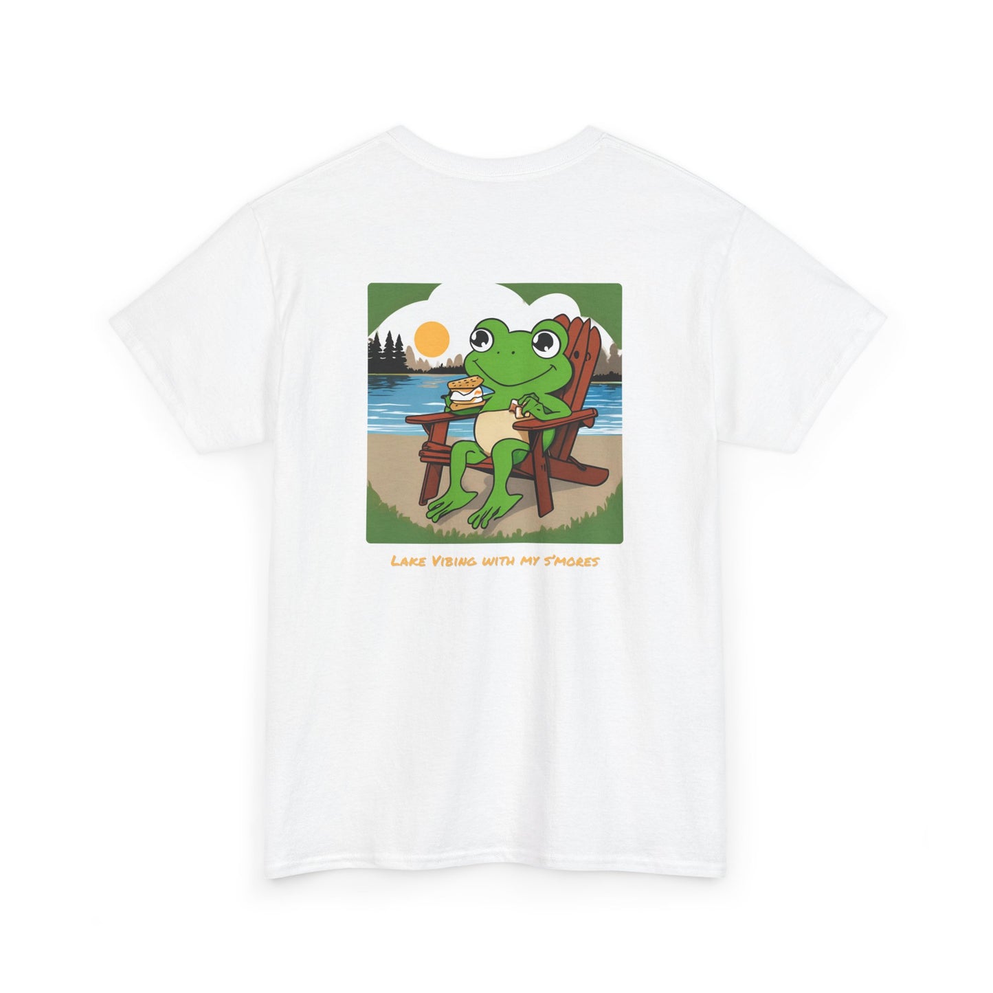 Lake Vibing w my s’mores Unisex Heavy Cotton Tee