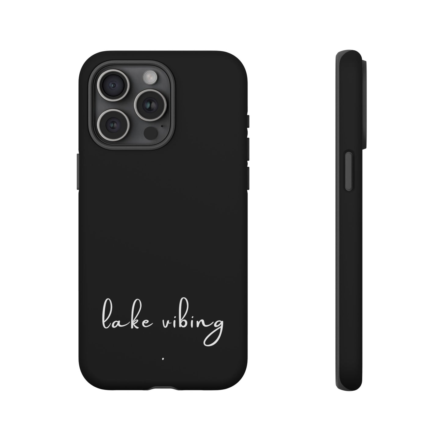 Lake Vibing (period) Tough Phone Cases