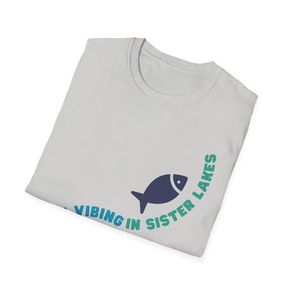 Lake Vibing in Sister Lakes Unisex Softstyle T-Shirt