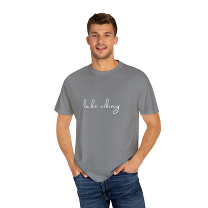 Lake Vibing Unisex Garment-Dyed T-shirt