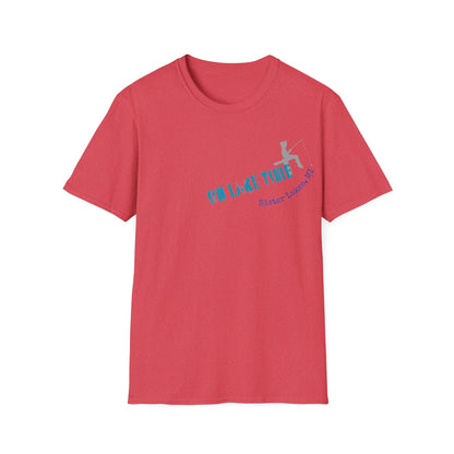 On Lake Time Fishing Sister Lakes Unisex Softstyle T-Shirt