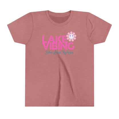 Lake Vibing Flower Power Youth T-Shirt