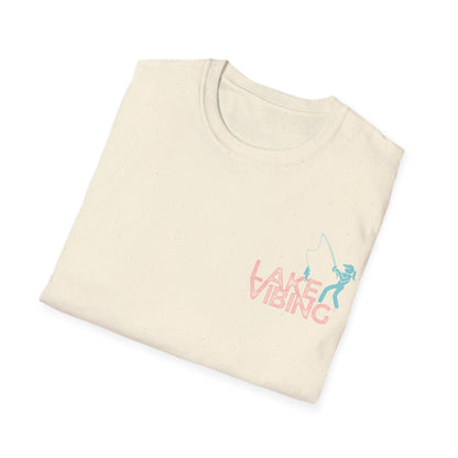 Lake Vibing Fishergirl Unisex Softstyle T-Shirt