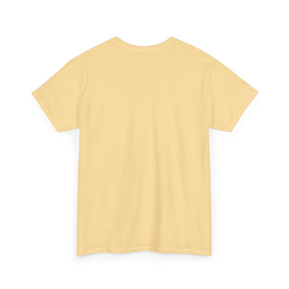 Dewey Lake Kayaker in Sister Lakes, MI Unisex Heavy Cotton Tee