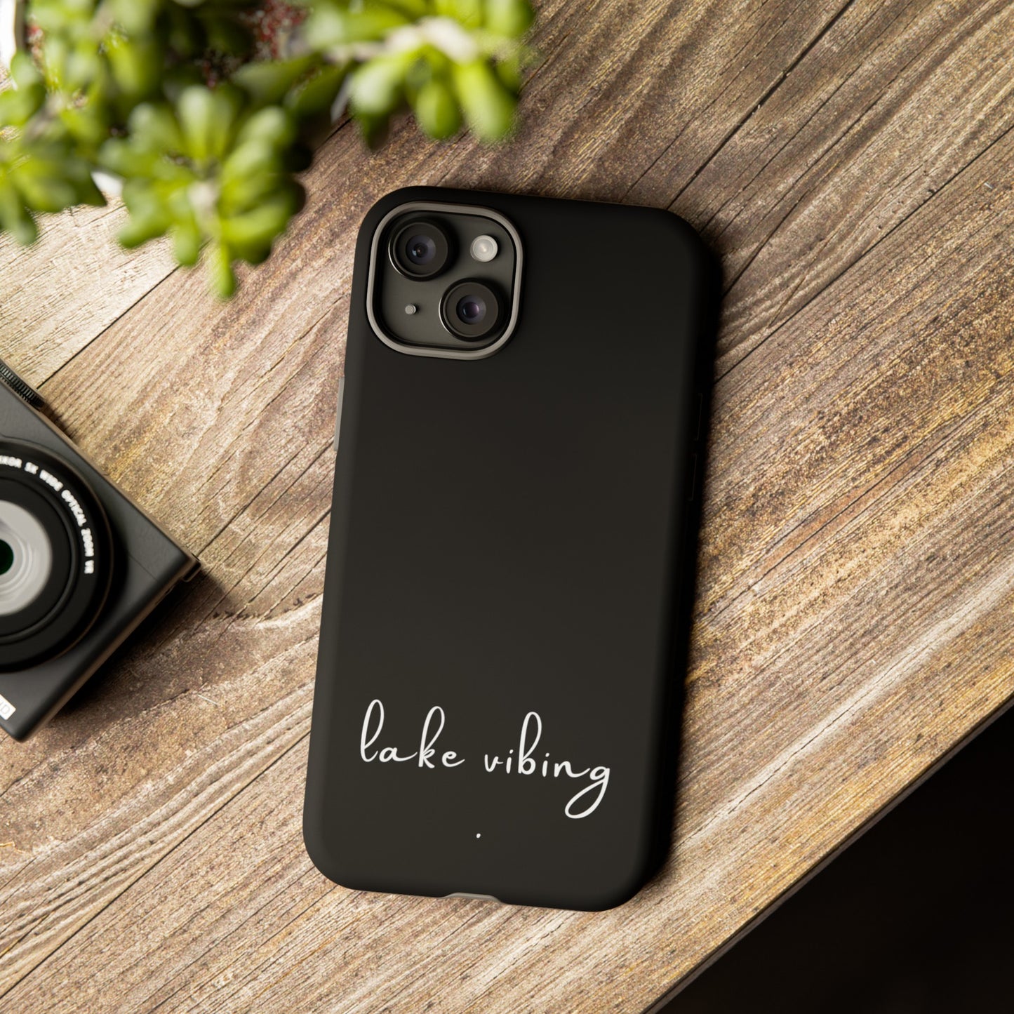 Lake Vibing (period) Tough Phone Cases