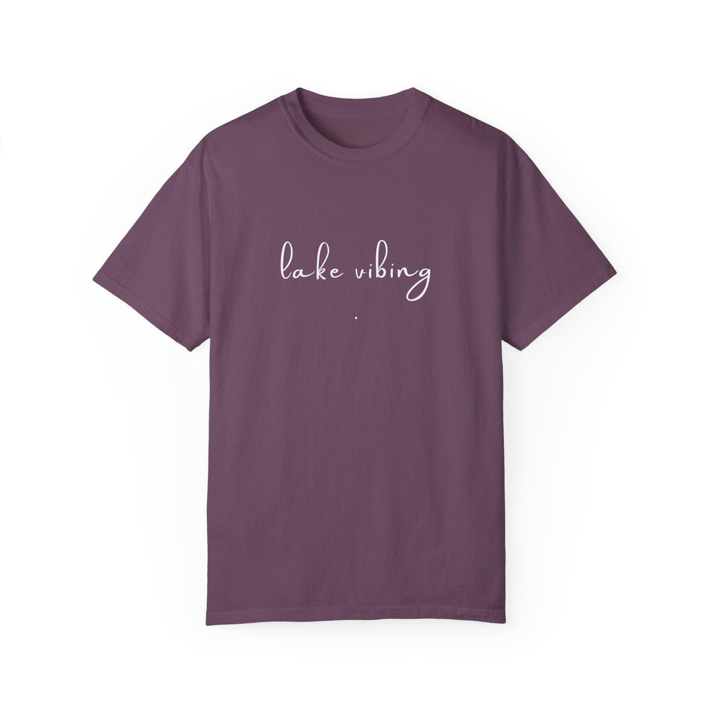 Lake Vibing (period) Unisex Garment-Dyed T-shirt
