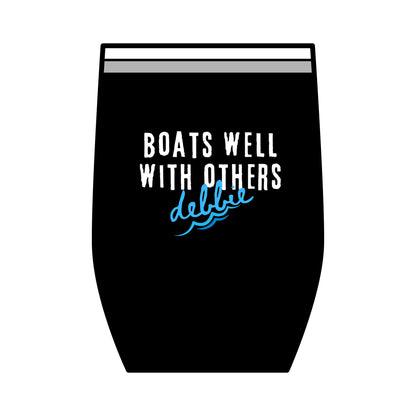 Boats Well, Wine Tumbler, 12 oz